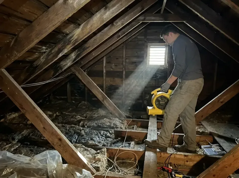 attic-water-damage-drying-proc-007 — frequently asked questions, Emergency Water Extraction & 24/7 Flood Response in Ogdensb…